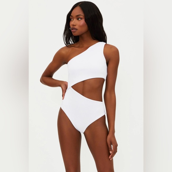 Beach Riot Other - Beach Riot Celine One Piece White